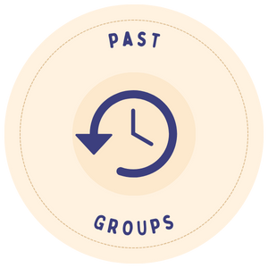 ICON STATING PAST GROUPS WITH HYPERLINK TO PAST GROUPS