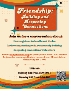 Friendship Workshop Flyer