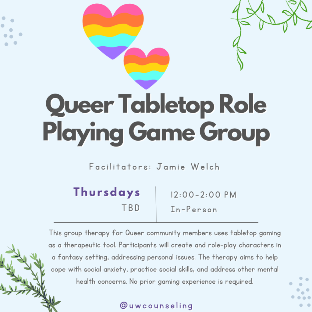 Queer Tabletop Role Playing Game Group