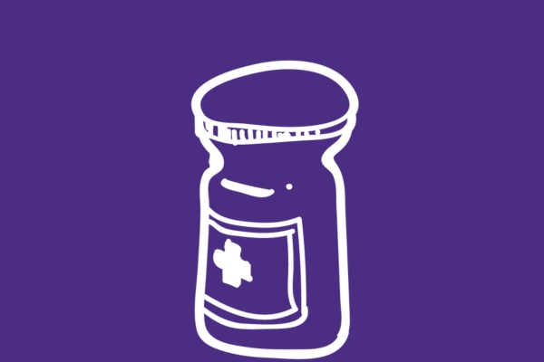 Doodle of a Vaccine