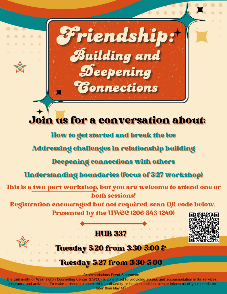 Copy Of Friendship Workshop Flyer