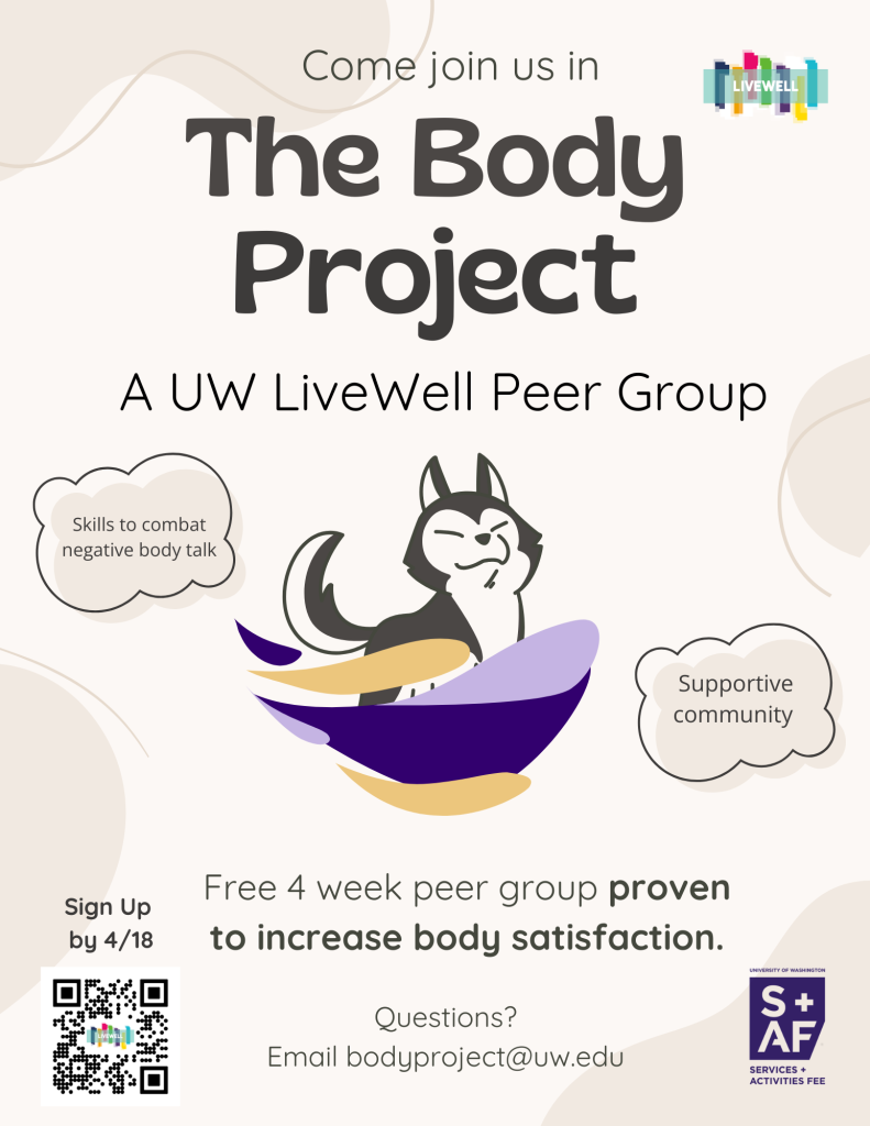 The Body Project flyer image