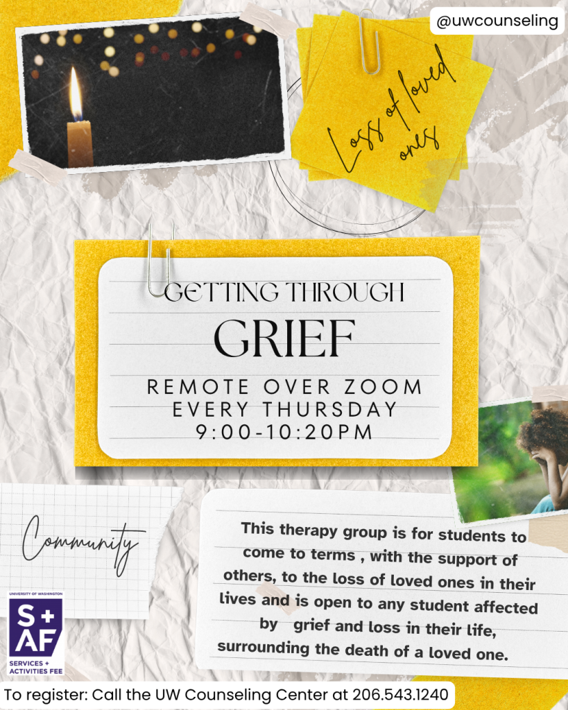 Getting Through Grief Flyer