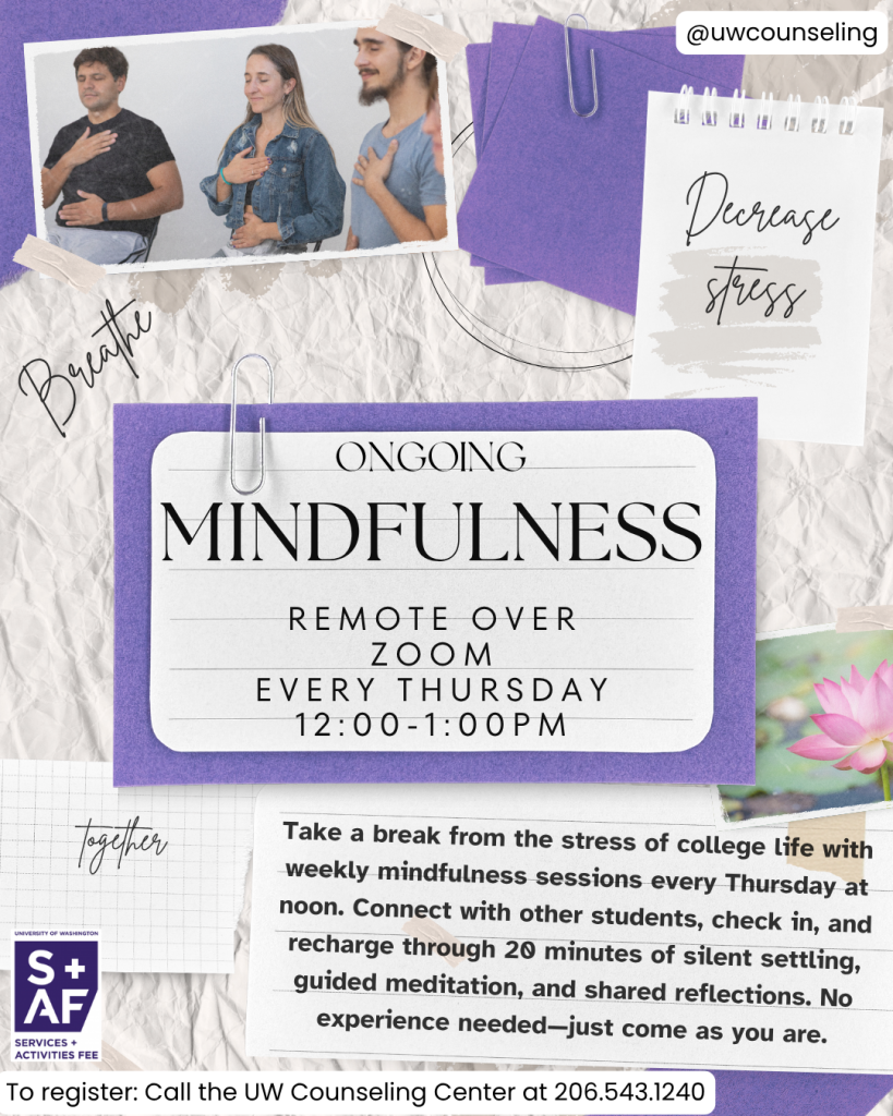 Ongoing Mindfulness Group Flyer